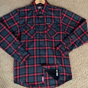 Dixxon mens small BlackFlys “30 Years” flannel